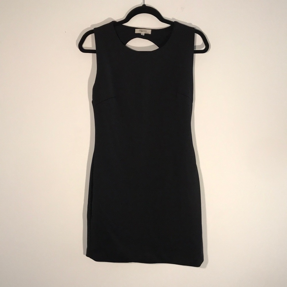 🛍️ Dygarni, Woman's Size L Black Back Keyhole Dress